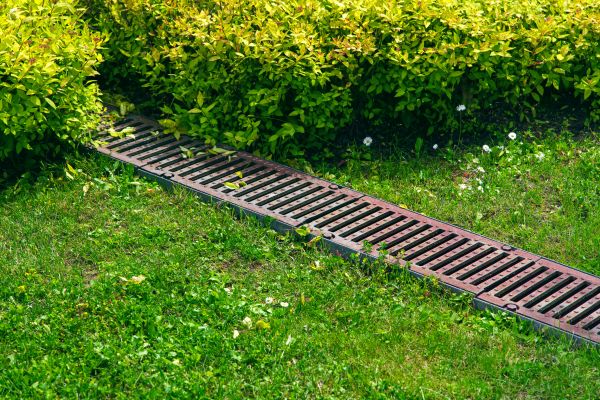 Yard Drainage Installation in Gallatin