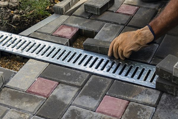 Patio Drain Installation in Gallatin