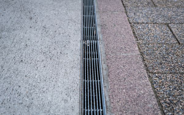 Grated Drain Installation in Gallatin