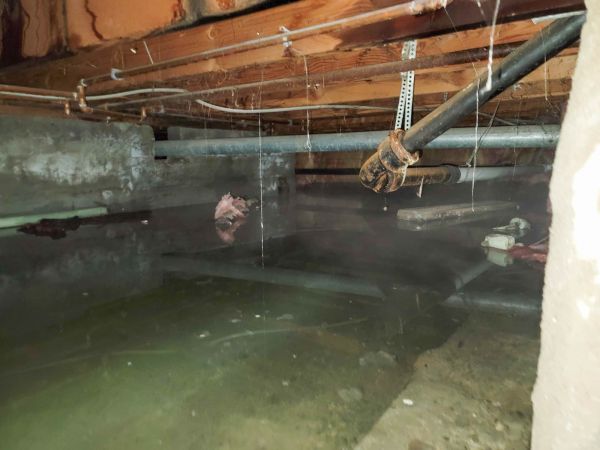 Crawlspace Drainage in Gallatin