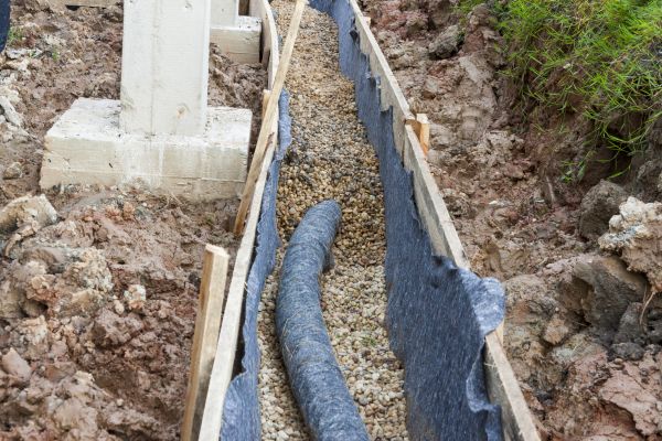French Drain Installation in Gallatin