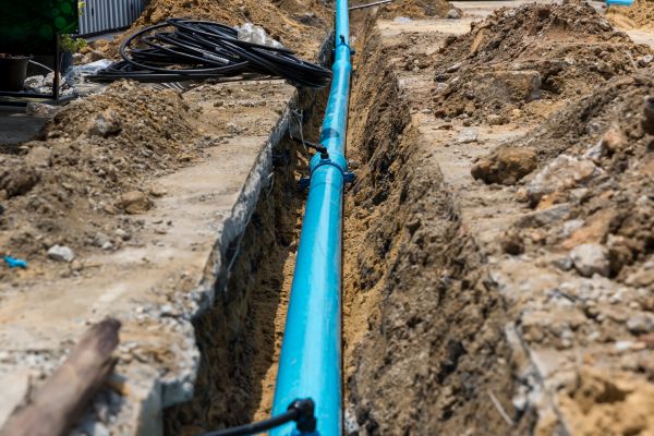 Underground Drain Installation in Gallatin